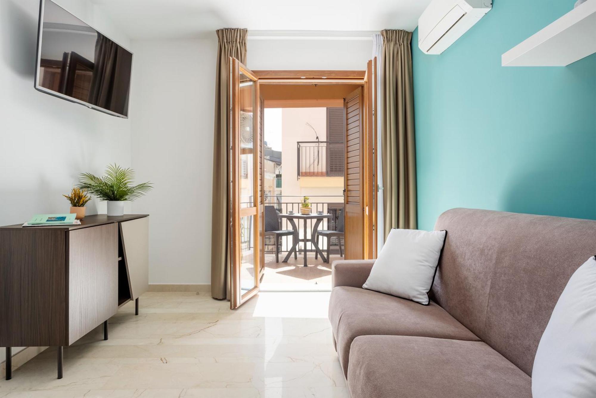 Azzurra Apartments Балестрате Екстер'єр фото
