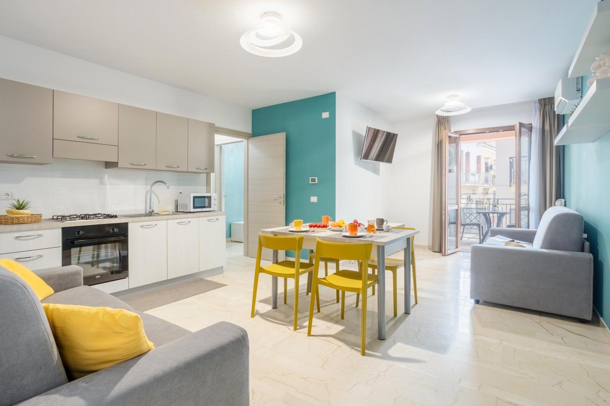 Azzurra Apartments Балестрате Екстер'єр фото